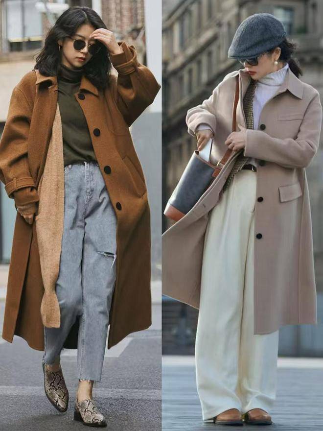 这才是冬天女人该有的打扮:大衣不搭配运动鞋,无痕裤,优雅大方(图5) 这才是冬天女人该有的打扮:大衣不搭配运动鞋,无痕裤,优雅大方(图5)