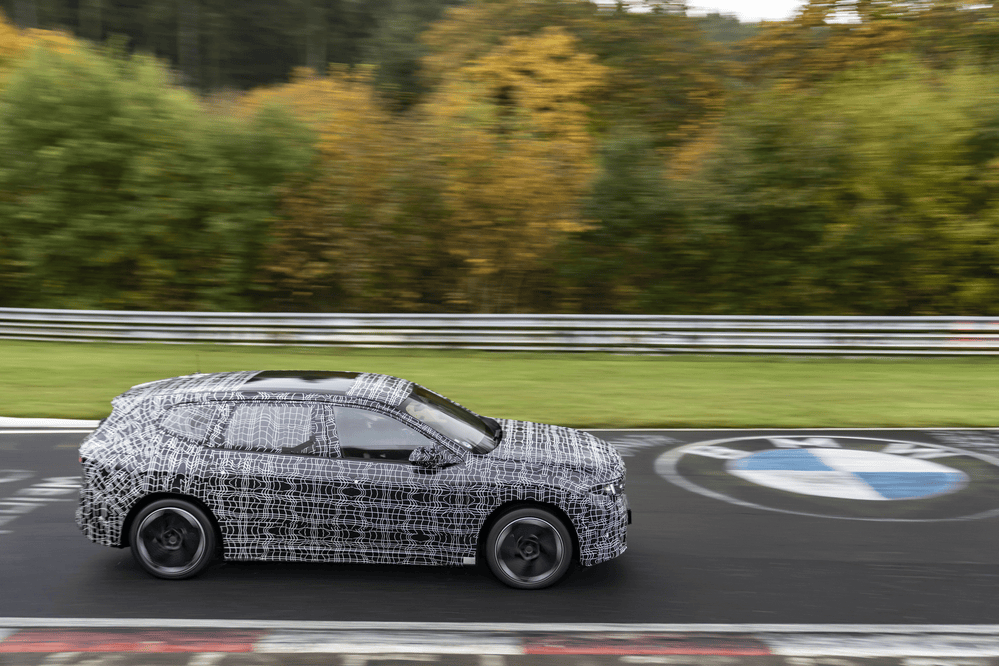 国产新世代BMW iX3正进行纽北赛道例行测试(图7) 国产新世代BMW iX3正进行纽北赛道例行测试(图7)