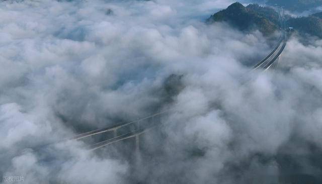 3 个核心条件才能见到！重庆酉沿高速云海奇观，车辆穿行如闯天宫 (图19)