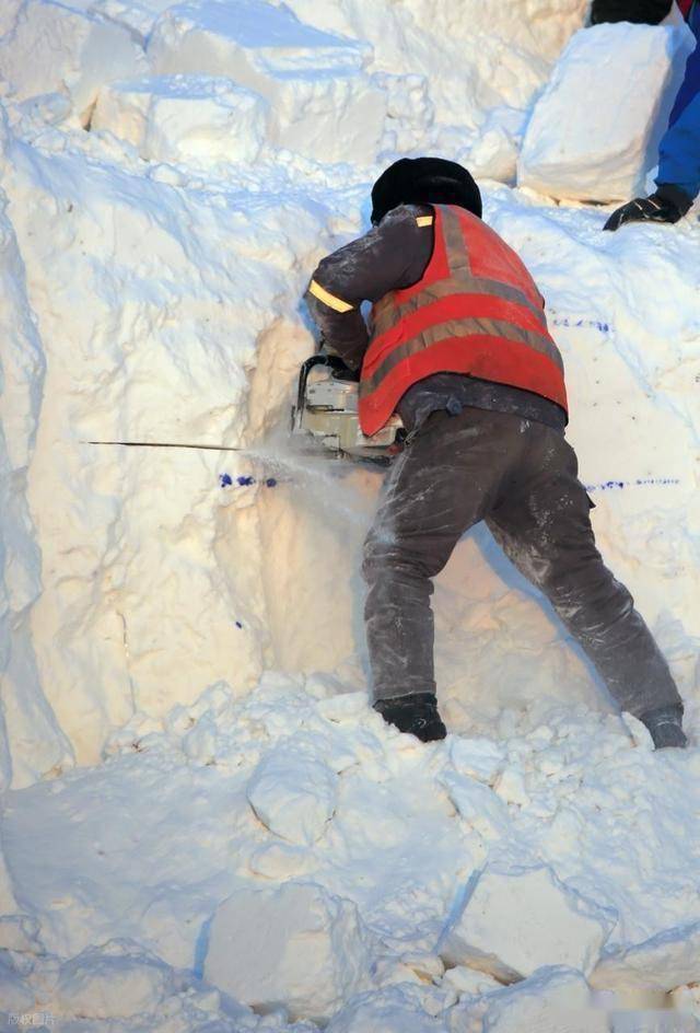哈尔滨雪博会火出圈！零下20℃的坚守，他们用白雪雕出童话世界 (图10)