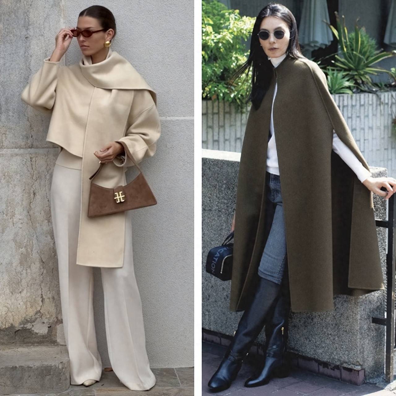 这个冬天,50+姐姐穿“披肩大衣”绝了,优雅又有范(图1) 这个冬天,50+姐姐穿“披肩大衣”绝了,优雅又有范(图1)