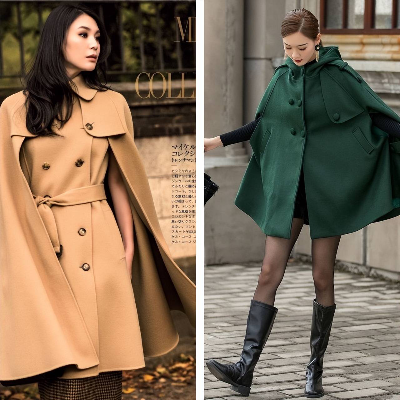 这个冬天,50+姐姐穿“披肩大衣”绝了,优雅又有范(图2) 这个冬天,50+姐姐穿“披肩大衣”绝了,优雅又有范(图2)