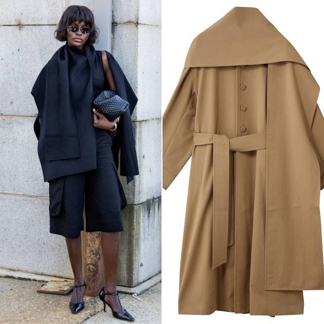 这个冬天,50+姐姐穿“披肩大衣”绝了,优雅又有范(图5) 这个冬天,50+姐姐穿“披肩大衣”绝了,优雅又有范(图5)