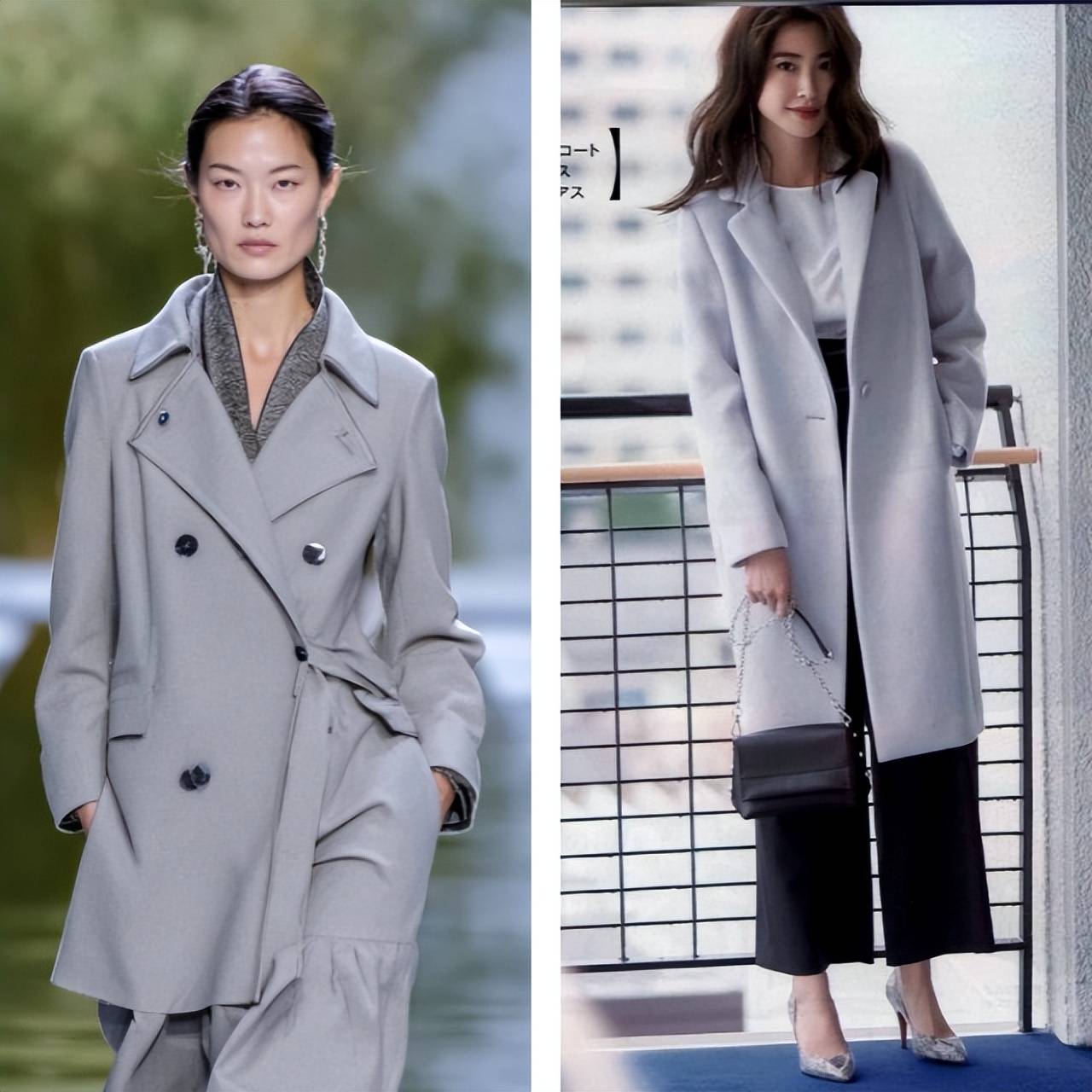 轻熟女的“月光灰”穿搭火了,优雅高级,低调中自有光华 (图3) 轻熟女的“月光灰”穿搭火了,优雅高级,低调中自有光华 (图3)