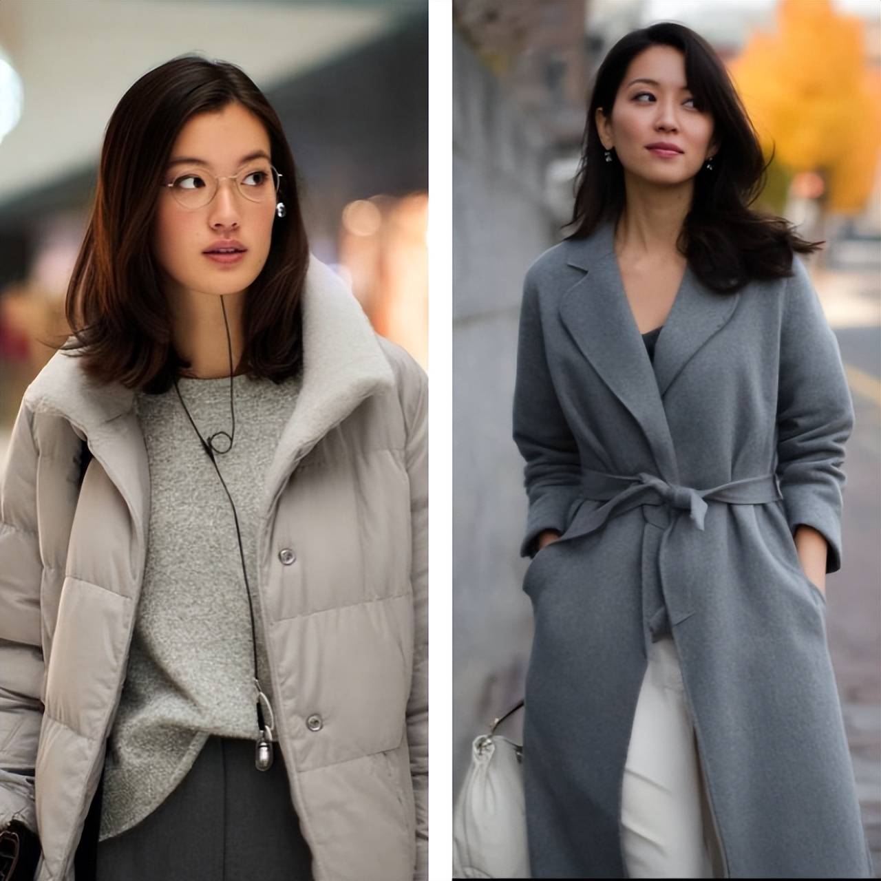 轻熟女的“月光灰”穿搭火了,优雅高级,低调中自有光华 (图10) 轻熟女的“月光灰”穿搭火了,优雅高级,低调中自有光华 (图10)