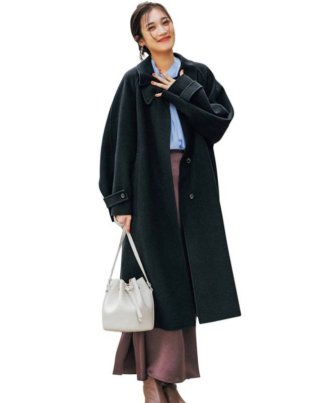 原来,黑色大衣的10倍高级,藏在廓形与层次营造的“精妙感”里 (图11) 原来,黑色大衣的10倍高级,藏在廓形与层次营造的“精妙感”里 (图11)