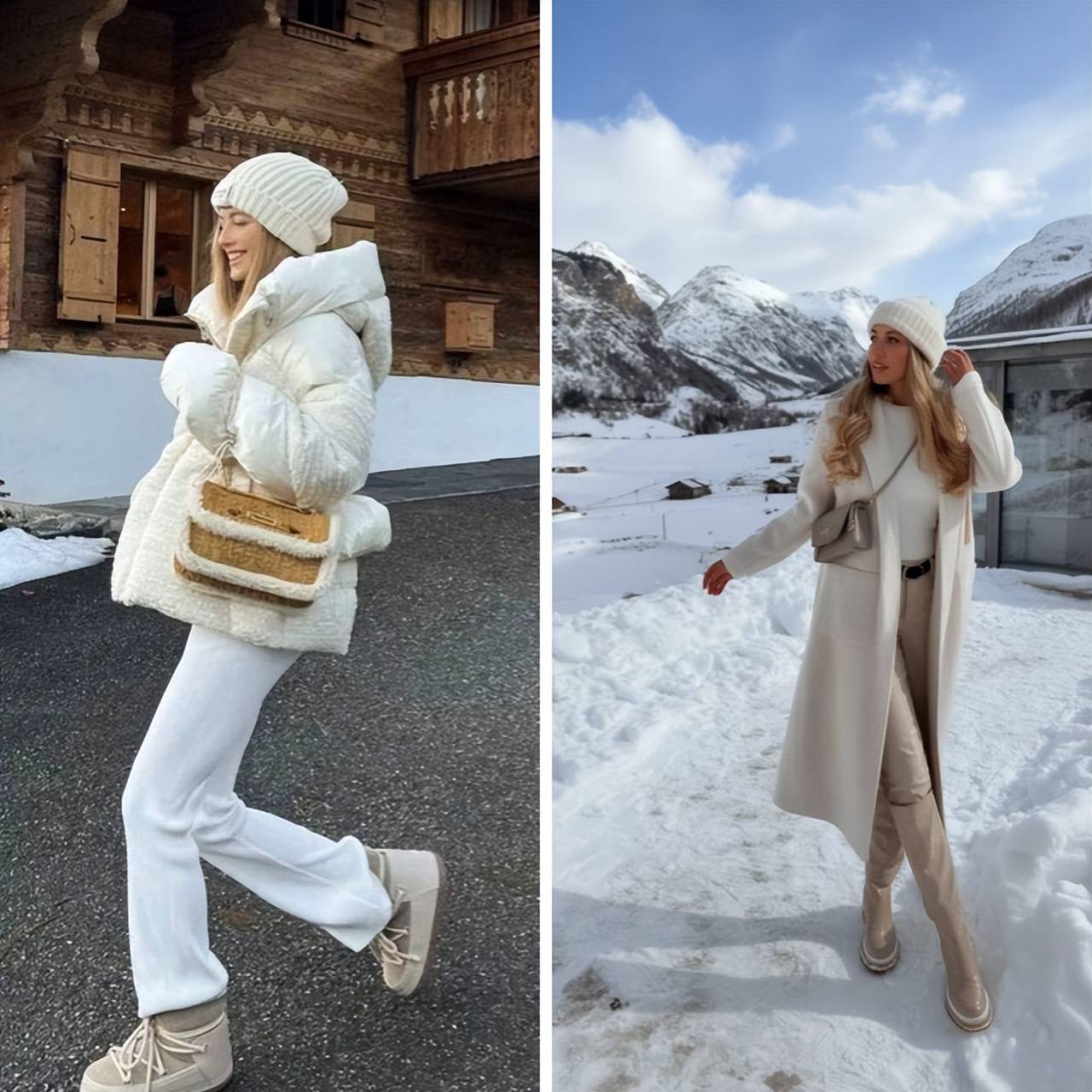 白色何以成为冬日高级色？简约搭配气场全开，尽显自信高级风 (图5)