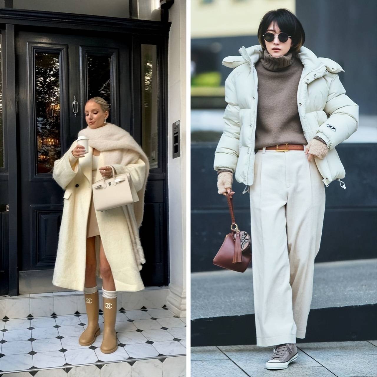 白色何以成为冬日高级色？简约搭配气场全开，尽显自信高级风 (图4)