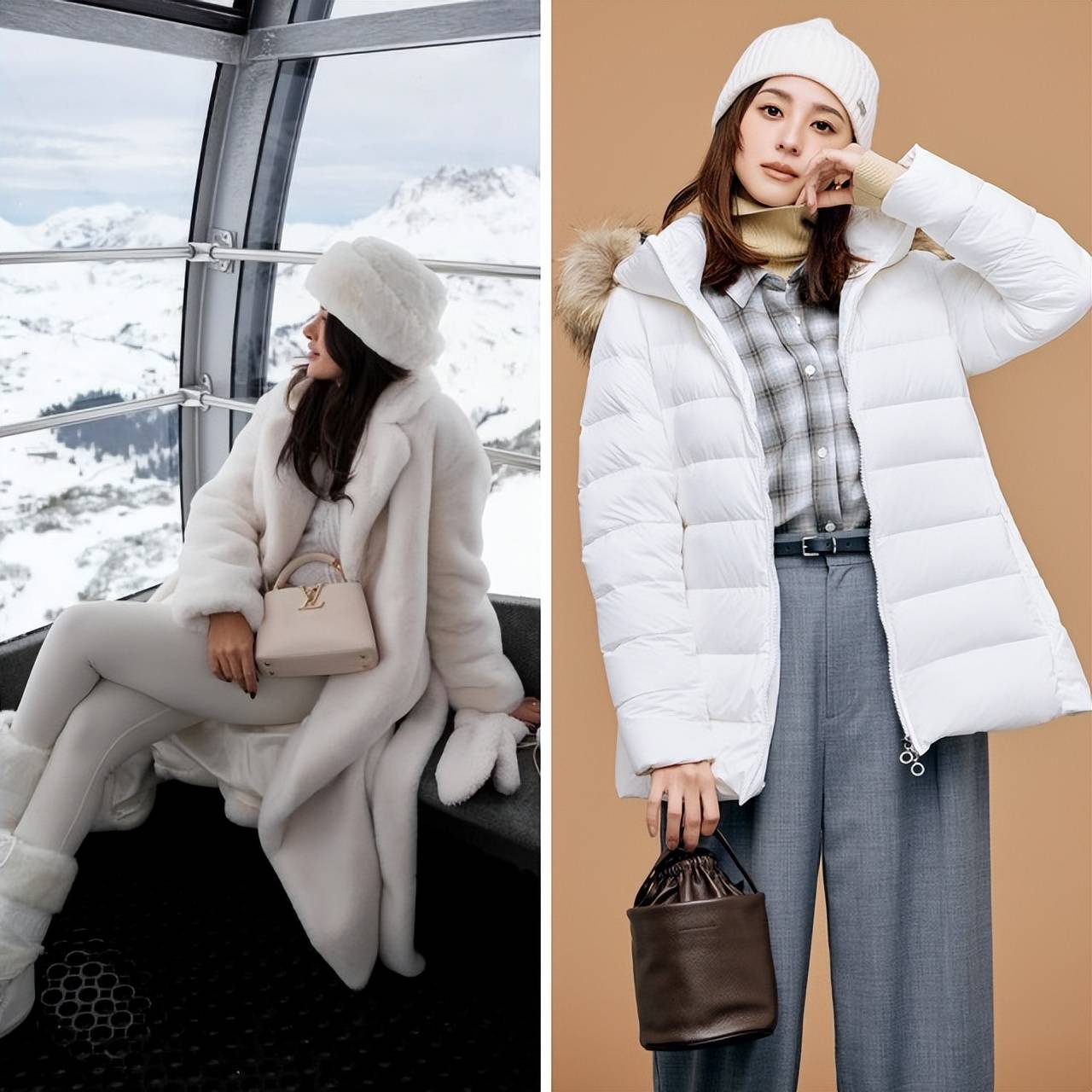 白色何以成为冬日高级色？简约搭配气场全开，尽显自信高级风 (图14)