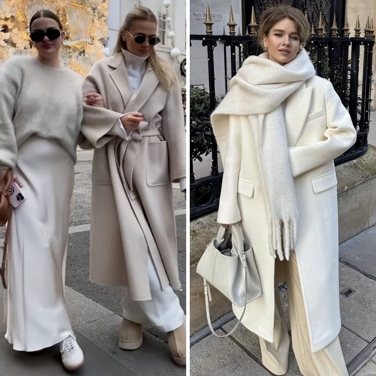 白色何以成为冬日高级色？简约搭配气场全开，尽显自信高级风 (图15)