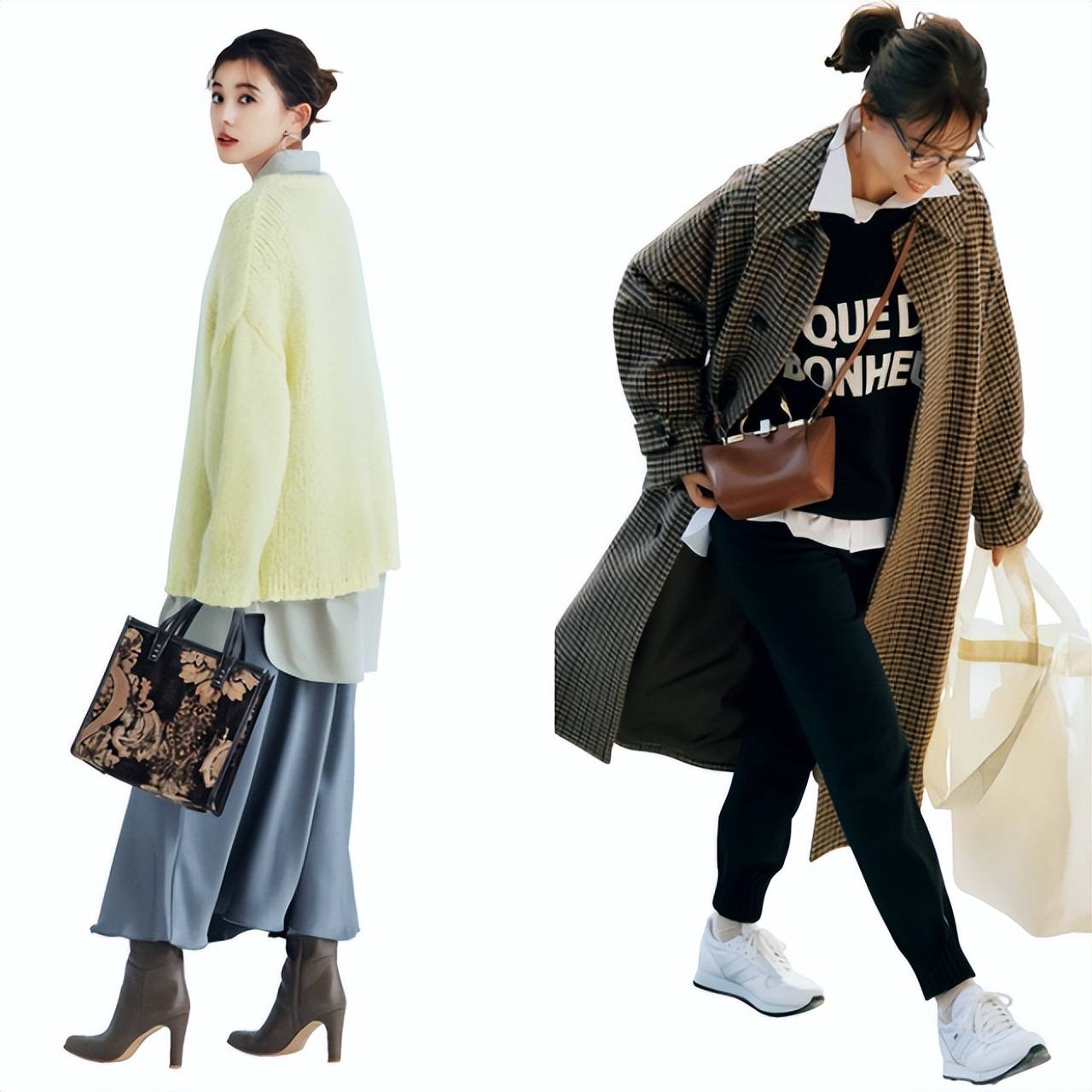 秋冬“衬衫+针织衫”，简约自带文艺还时髦，轻松穿出知性范(图11)