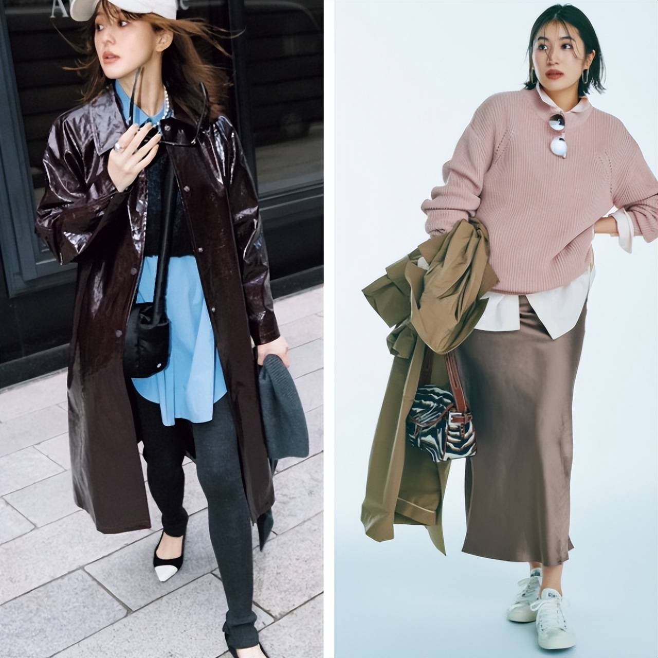 秋冬“衬衫+针织衫”，简约自带文艺还时髦，轻松穿出知性范(图10)