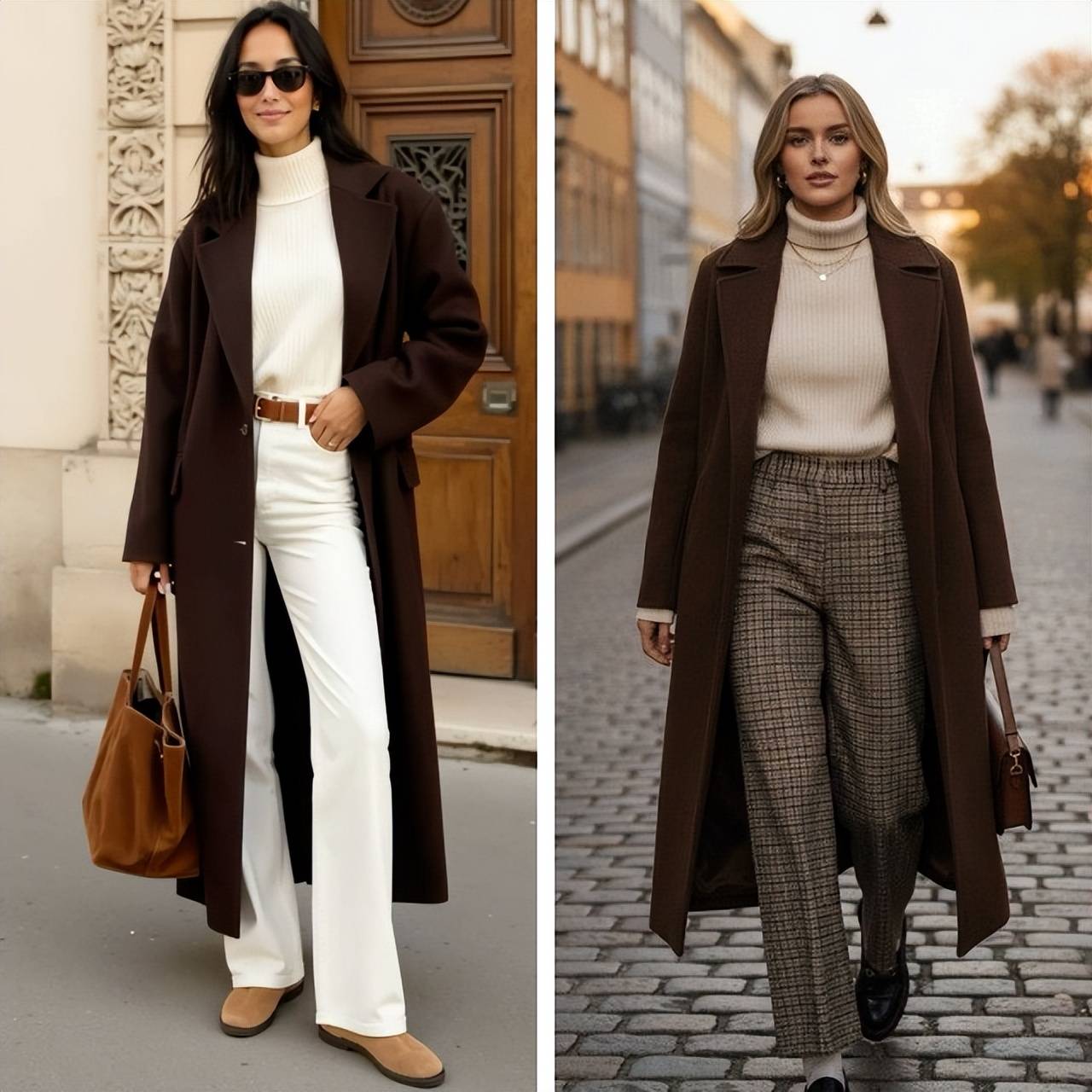 穿对流行的巧克力色，引爆优雅气场！这三招搭配术告别单调 (图5)