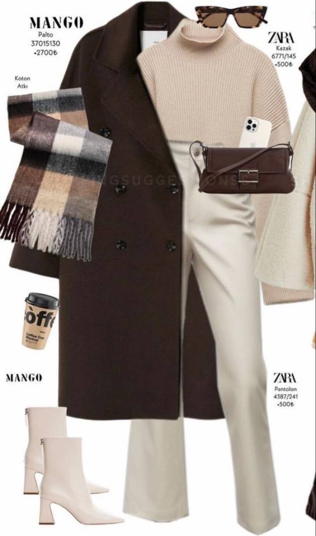 穿对流行的巧克力色，引爆优雅气场！这三招搭配术告别单调 (图9)