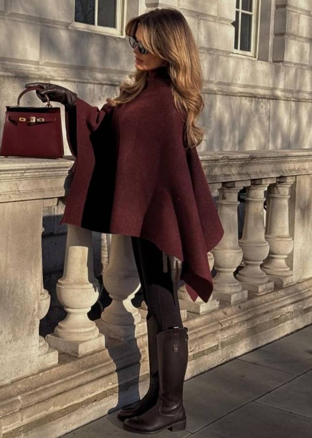 穿对流行的巧克力色，引爆优雅气场！这三招搭配术告别单调 (图16)