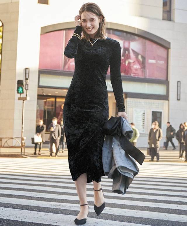 丝绒今冬火了，避胖穿搭攻略轻松拿捏瘦奢美，时髦翻倍 (图10)