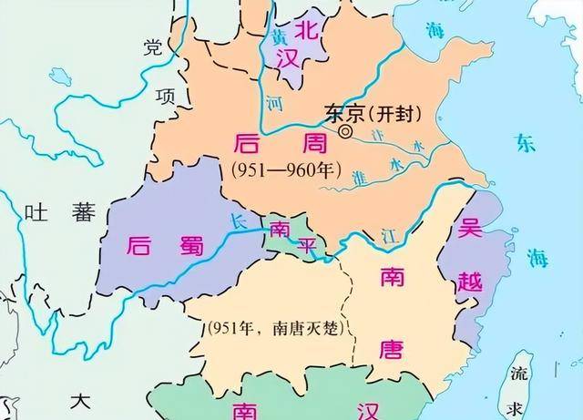 骑兵破水师:后周与南唐的江淮战争 (图3) 骑兵破水师:后周与南唐的江淮战争 (图3)