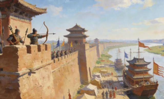 骑兵破水师:后周与南唐的江淮战争 (图7) 骑兵破水师:后周与南唐的江淮战争 (图7)