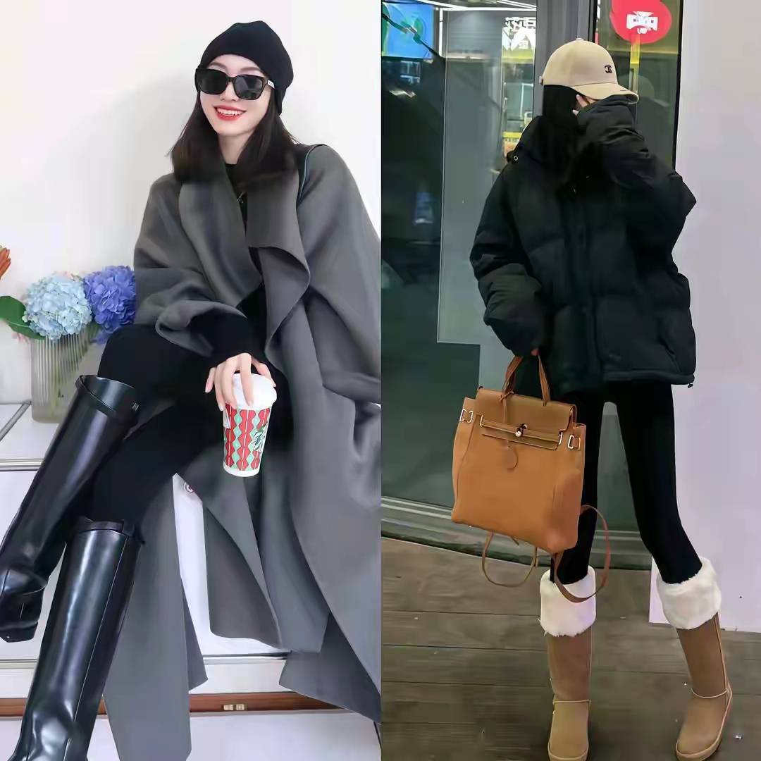 看了宋佳的大衣穿搭,我悟了:大衣不配打底裤,鞋穿低跟,更优雅 (图2) 看了宋佳的大衣穿搭,我悟了:大衣不配打底裤,鞋穿低跟,更优雅 (图2)