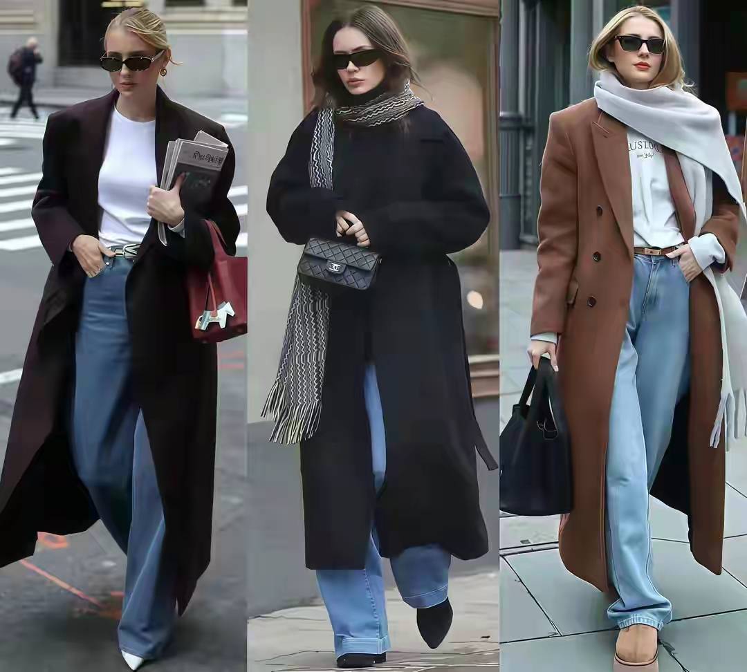 看了宋佳的大衣穿搭,我悟了:大衣不配打底裤,鞋穿低跟,更优雅 (图13) 看了宋佳的大衣穿搭,我悟了:大衣不配打底裤,鞋穿低跟,更优雅 (图13)