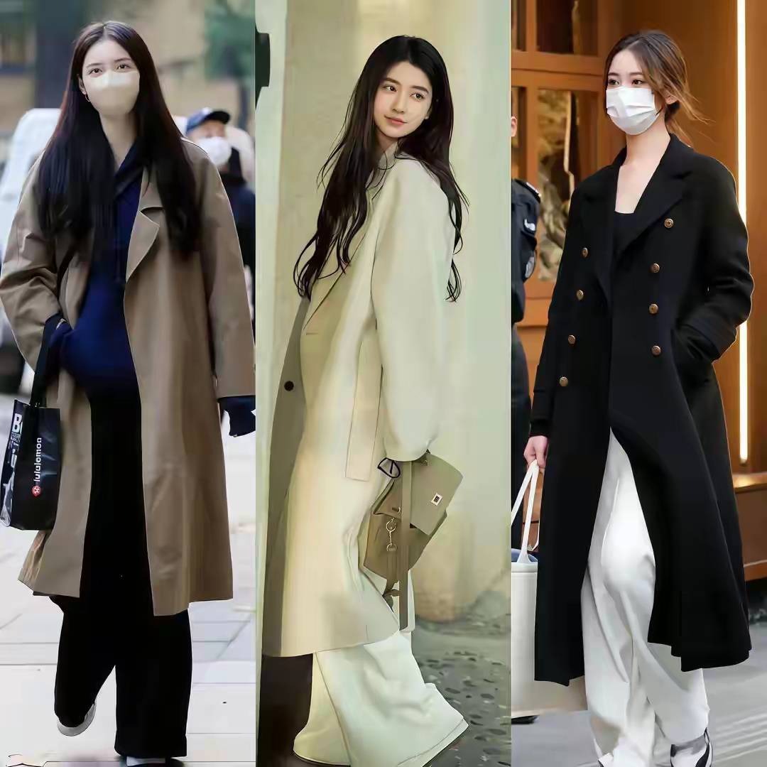 看了宋佳的大衣穿搭,我悟了:大衣不配打底裤,鞋穿低跟,更优雅 (图12) 看了宋佳的大衣穿搭,我悟了:大衣不配打底裤,鞋穿低跟,更优雅 (图12)