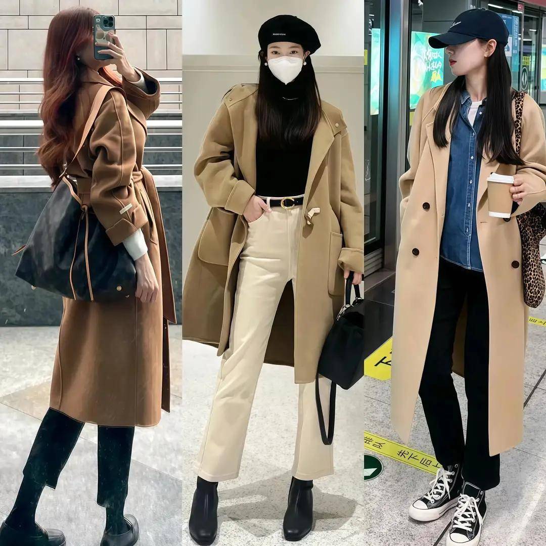 看了宋佳的大衣穿搭,我悟了:大衣不配打底裤,鞋穿低跟,更优雅 (图15) 看了宋佳的大衣穿搭,我悟了:大衣不配打底裤,鞋穿低跟,更优雅 (图15)