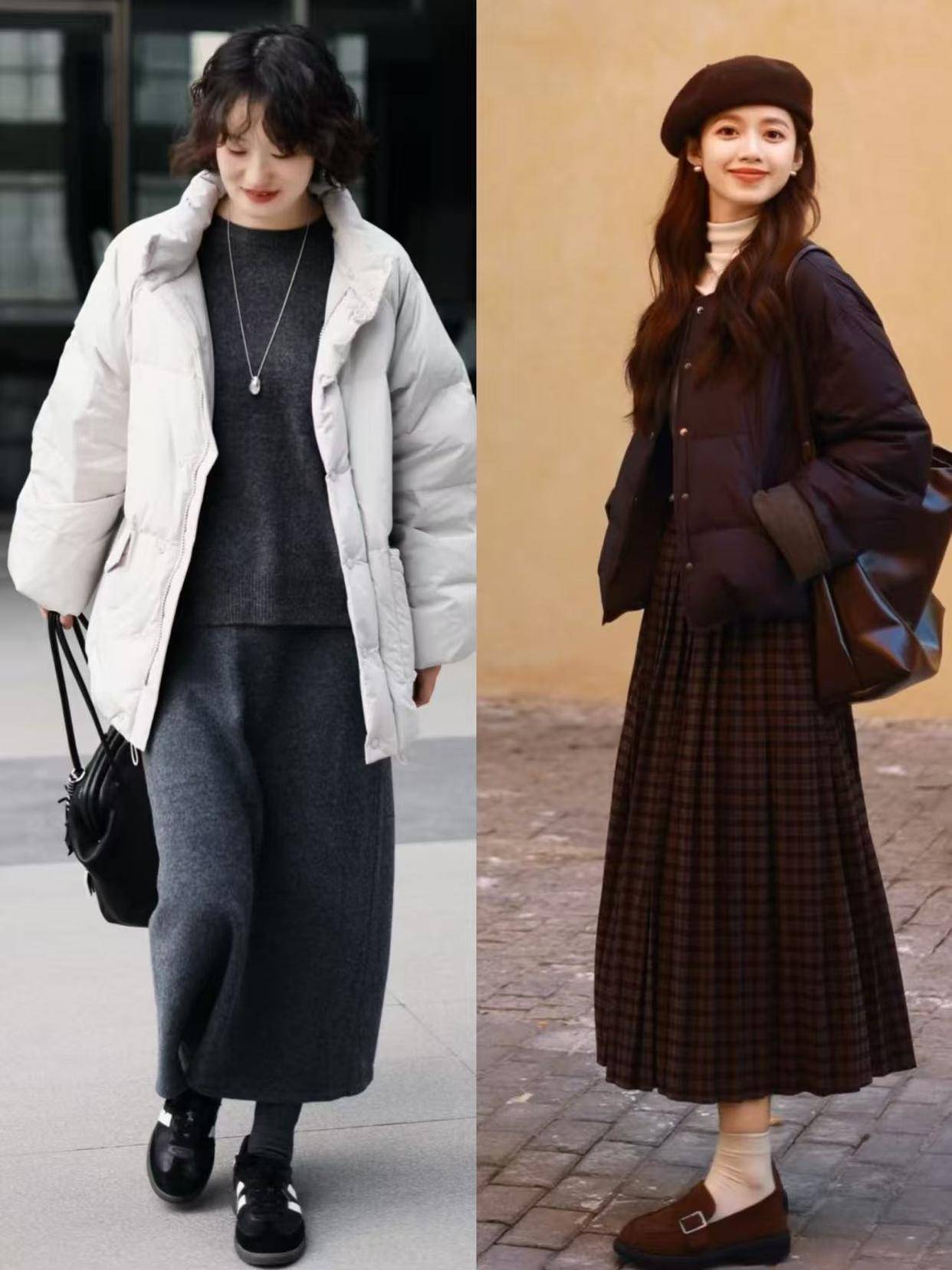 “羽绒服”新穿法火了,搭配裙子、直筒裤,既保暖又洋气,超好看 (图6) “羽绒服”新穿法火了,搭配裙子、直筒裤,既保暖又洋气,超好看 (图6)