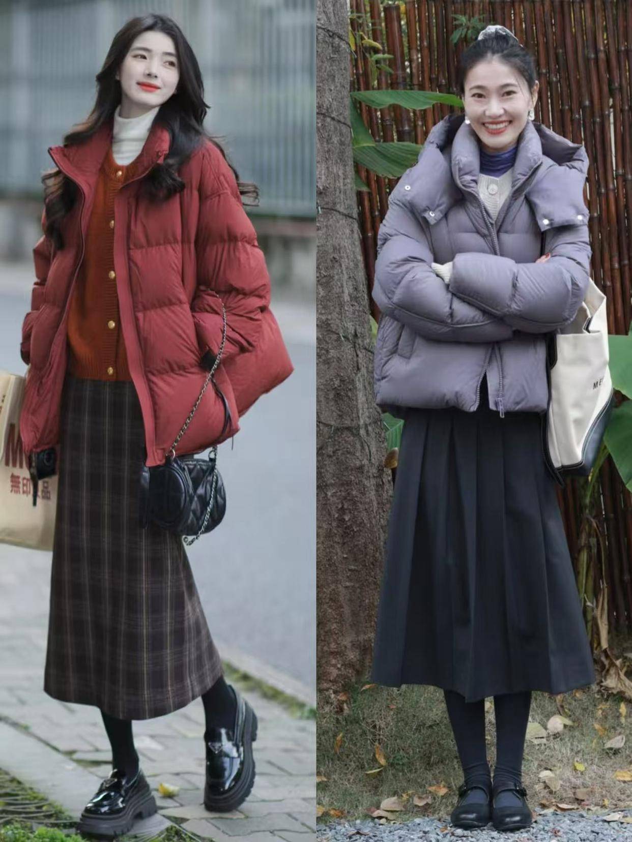 “羽绒服”新穿法火了,搭配裙子、直筒裤,既保暖又洋气,超好看 (图8) “羽绒服”新穿法火了,搭配裙子、直筒裤,既保暖又洋气,超好看 (图8)