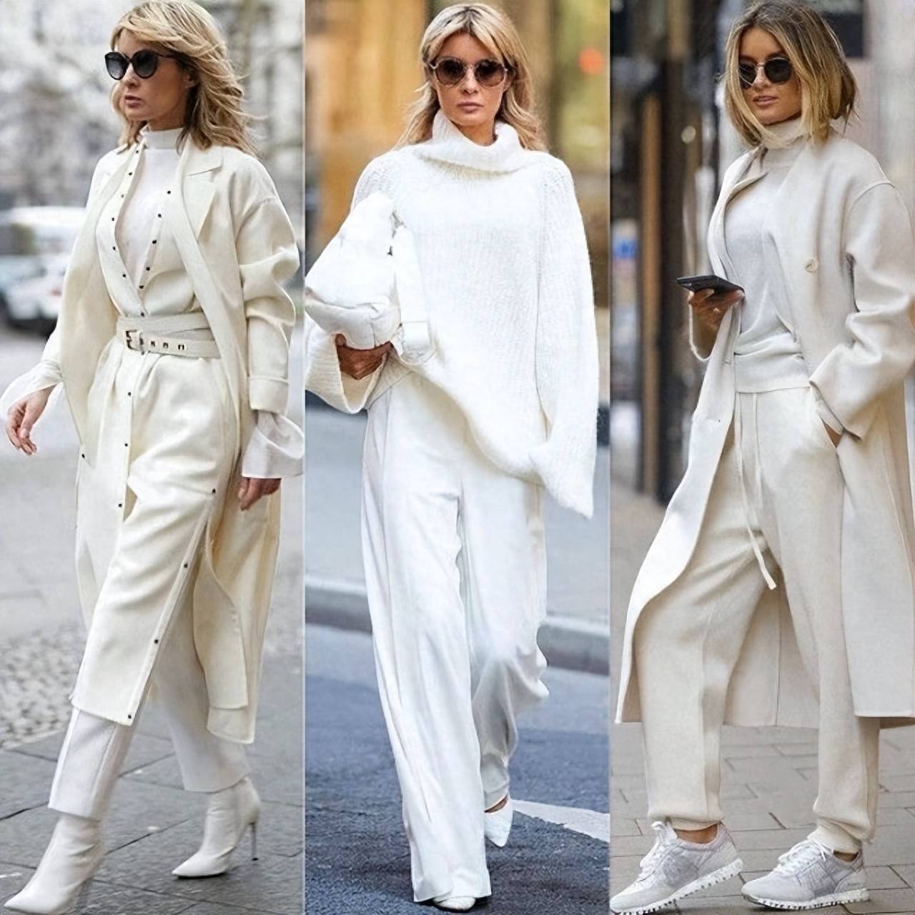 今年冬天这么穿绝了,满身白色又亮眼又高级,谁穿谁好看 (图1) 今年冬天这么穿绝了,满身白色又亮眼又高级,谁穿谁好看 (图1)
