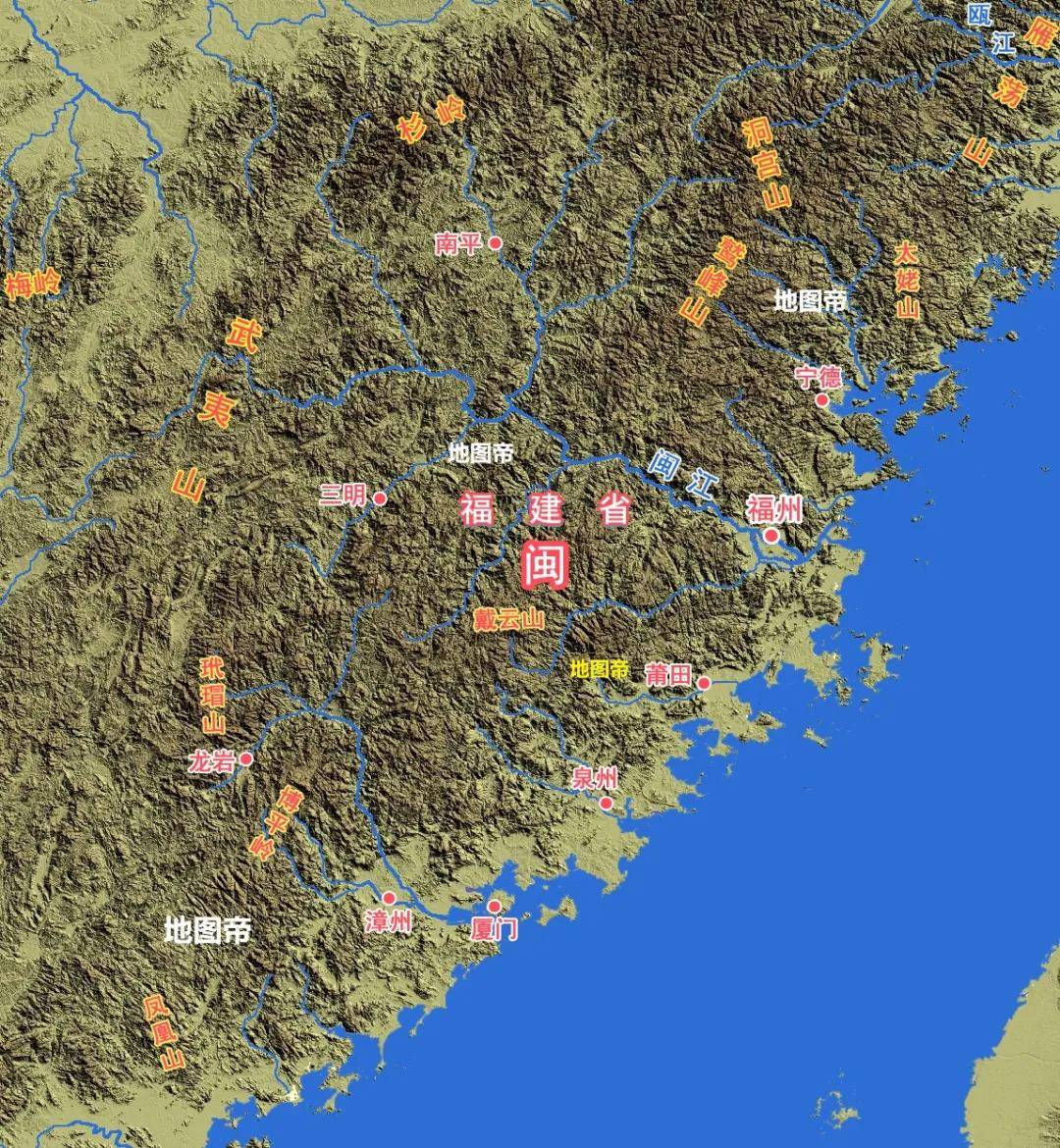 福建为什么称为八闽大地? (图5) 福建为什么称为八闽大地? (图5)