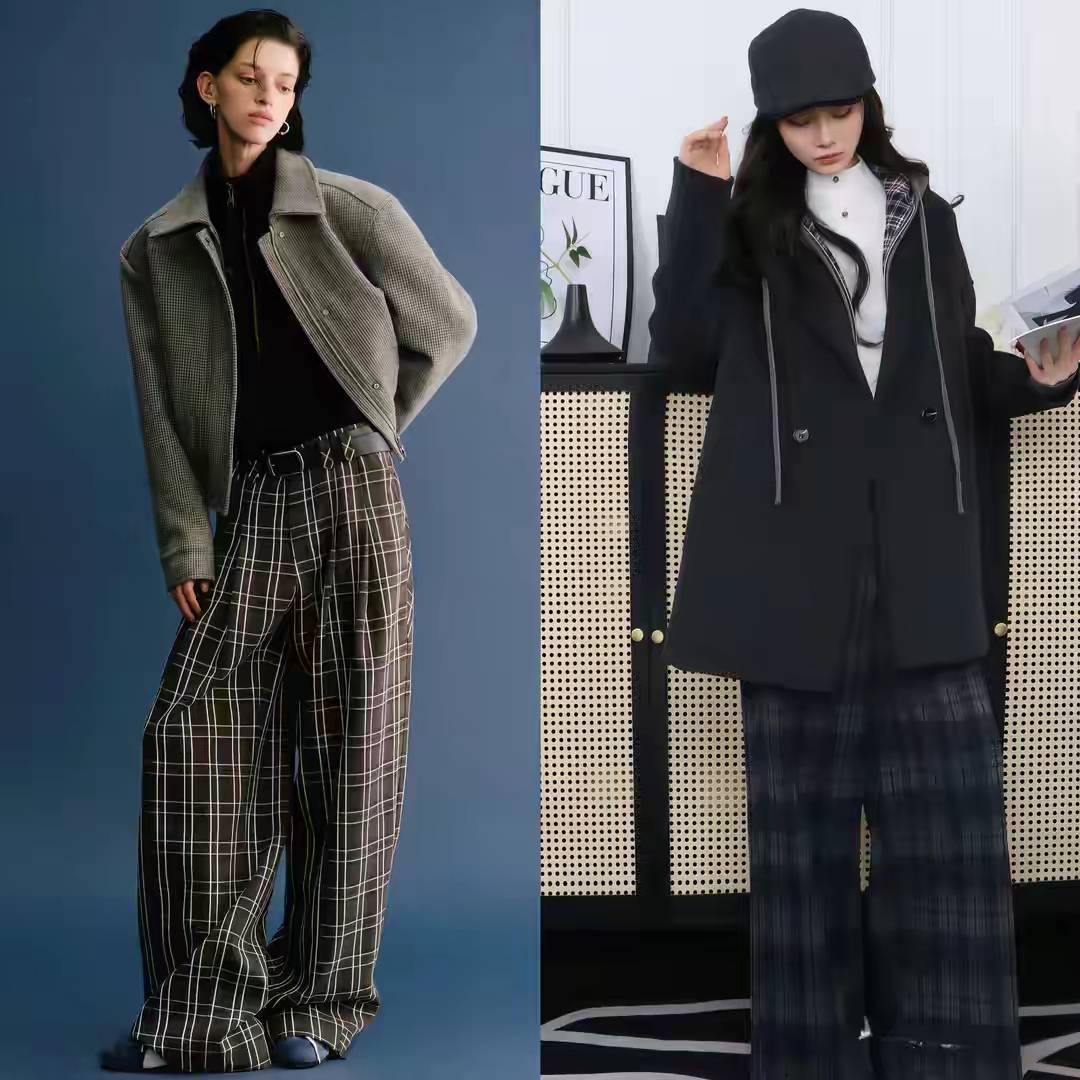 今冬“阔腿裤”新穿法火了,搭配短外套显高显瘦,这么穿才更时髦 (图3) 今冬“阔腿裤”新穿法火了,搭配短外套显高显瘦,这么穿才更时髦 (图3)