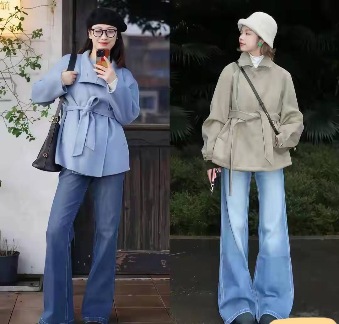 今冬“阔腿裤”新穿法火了,搭配短外套显高显瘦,这么穿才更时髦 (图12) 今冬“阔腿裤”新穿法火了,搭配短外套显高显瘦,这么穿才更时髦 (图12)