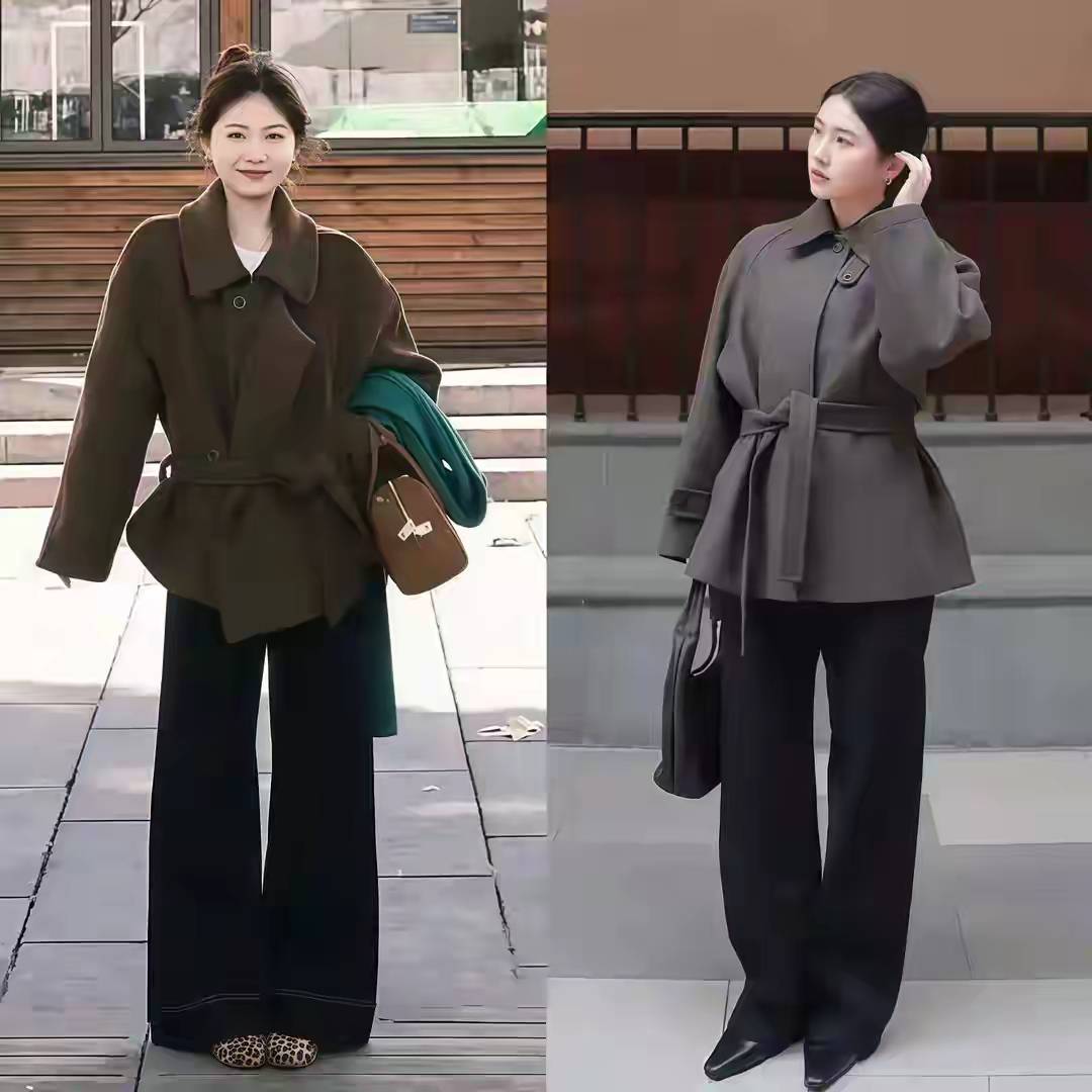 今冬“阔腿裤”新穿法火了,搭配短外套显高显瘦,这么穿才更时髦 (图15) 今冬“阔腿裤”新穿法火了,搭配短外套显高显瘦,这么穿才更时髦 (图15)