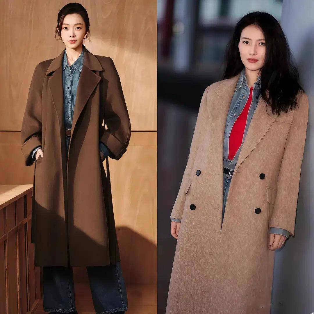 普通人怎么把大衣穿时髦？今冬这3种下装搭配法就很火！又飒又美 (图13)