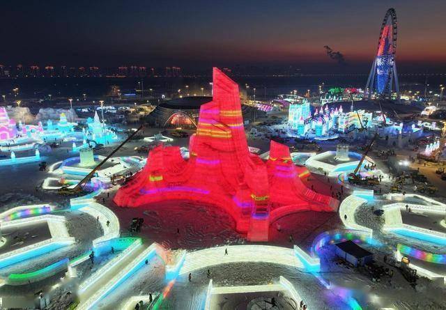 冬天去哪玩？尔滨 120 万㎡冰雪王国等你来打卡 (图19)