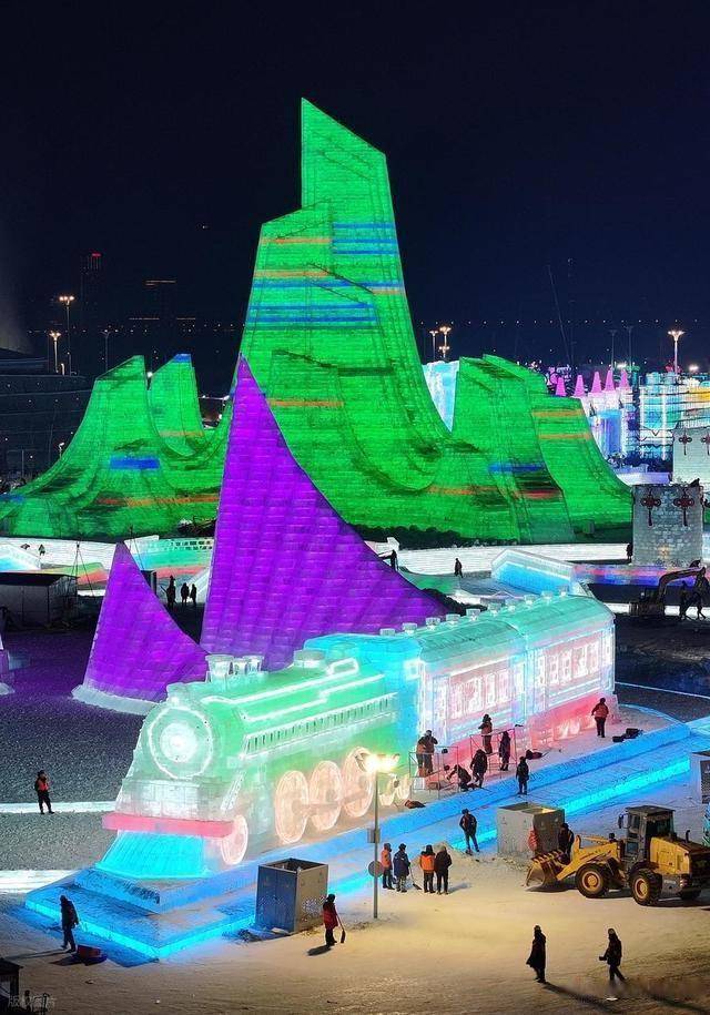 冬天去哪玩？尔滨 120 万㎡冰雪王国等你来打卡 (图23)