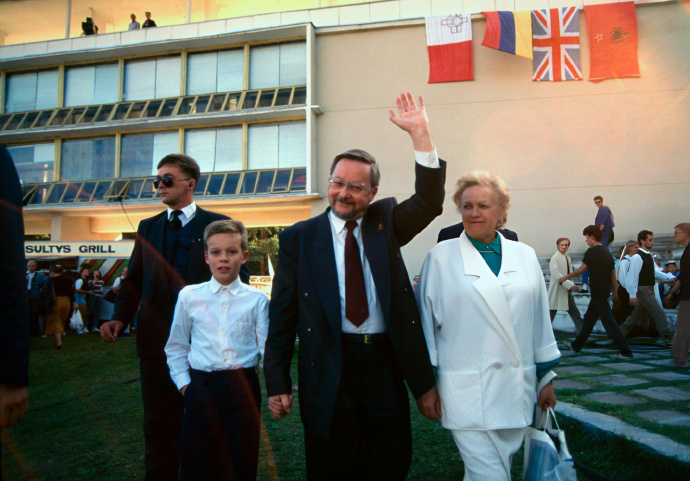 维尔纽斯 立陶宛，1991年