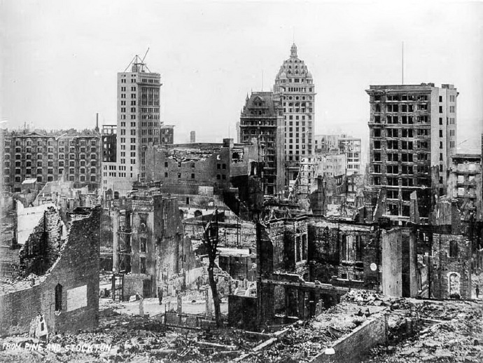 旧金山大地震  1906年