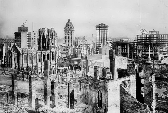 旧金山大地震  1906年