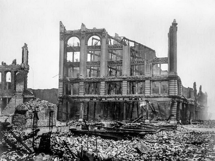 旧金山大地震  1906年