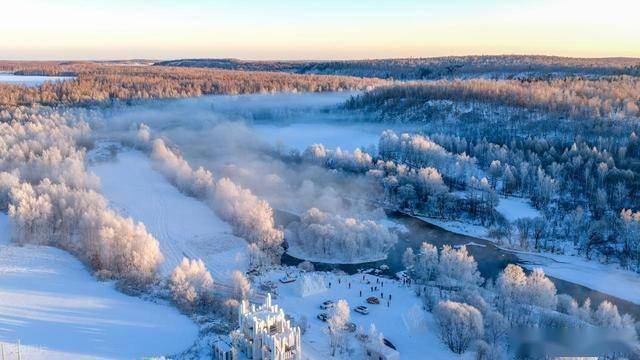 12 个字解锁雾凇之美!黑龙江库尔滨,藏着北国最治愈的冬日秘境 (图2) 12 个字解锁雾凇之美!黑龙江库尔滨,藏着北国最治愈的冬日秘境 (图2)
