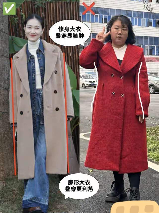 今年流行“大衣三明治穿法”,这么搭时髦好看,适合普通人抄作业(图3) 今年流行“大衣三明治穿法”,这么搭时髦好看,适合普通人抄作业(图3)