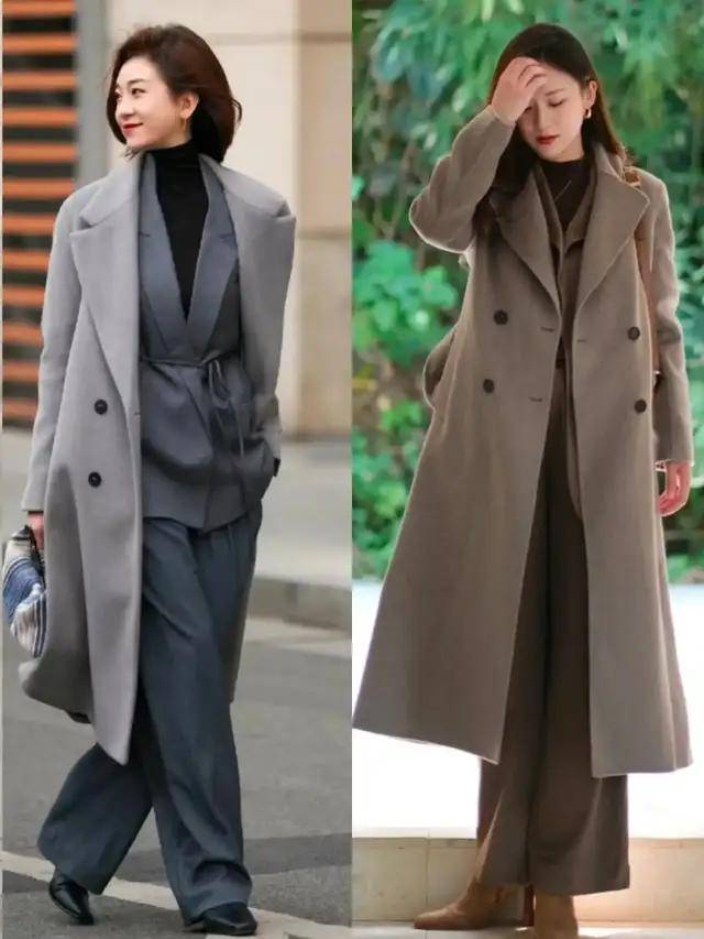 今年流行“大衣三明治穿法”,这么搭时髦好看,适合普通人抄作业(图18) 今年流行“大衣三明治穿法”,这么搭时髦好看,适合普通人抄作业(图18)