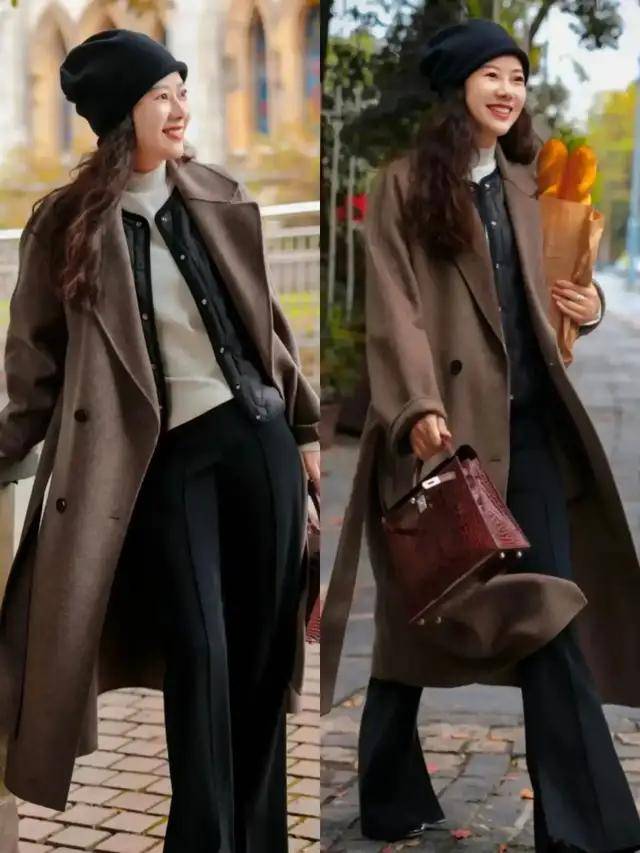 今年流行“大衣三明治穿法”,这么搭时髦好看,适合普通人抄作业(图19) 今年流行“大衣三明治穿法”,这么搭时髦好看,适合普通人抄作业(图19)