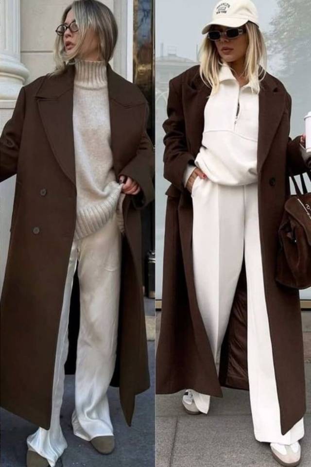 白裤子今年冬天又火起来，巨好搭，随便一穿就高级，信我 (图3)