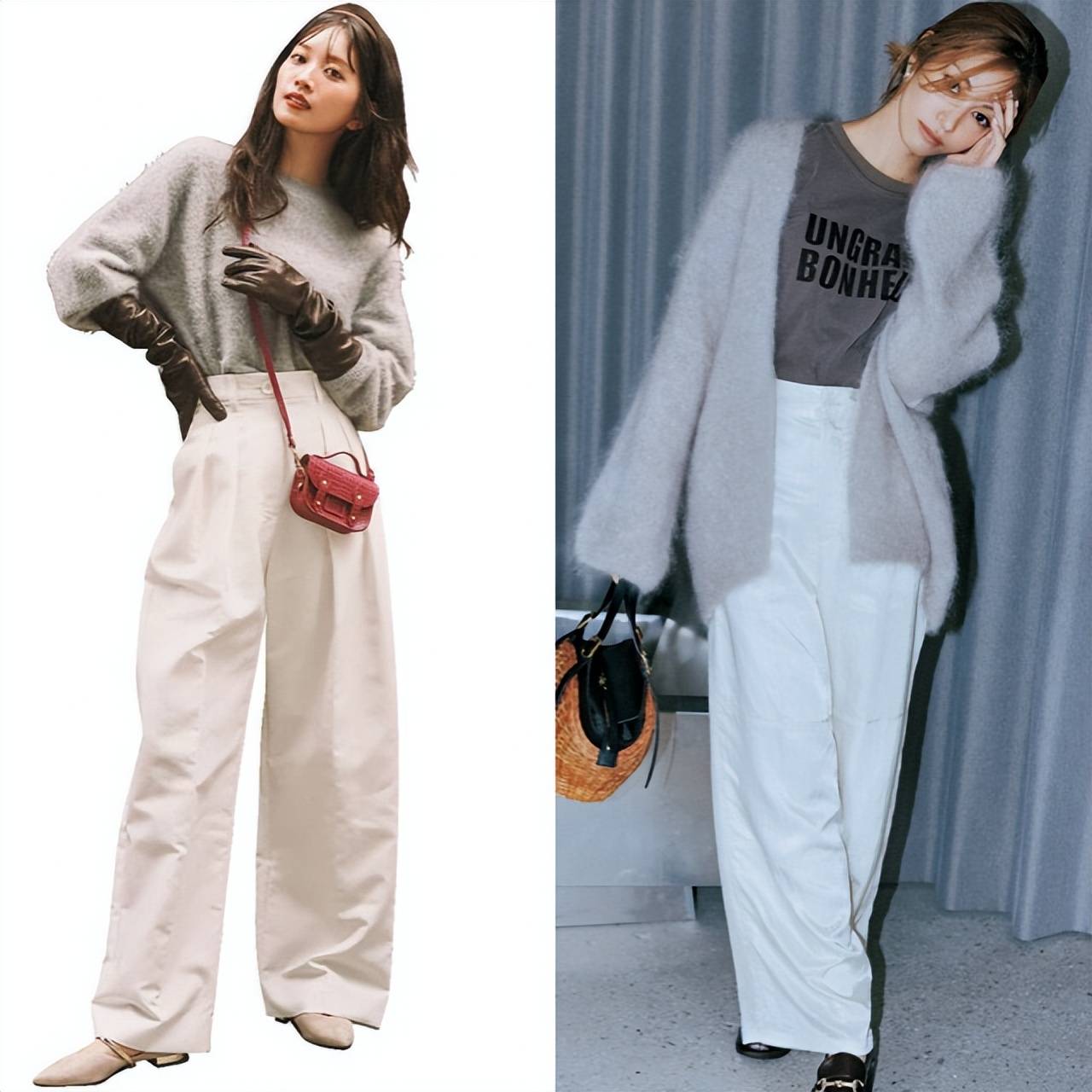 白裤子今年冬天又火起来，巨好搭，随便一穿就高级，信我 (图6)