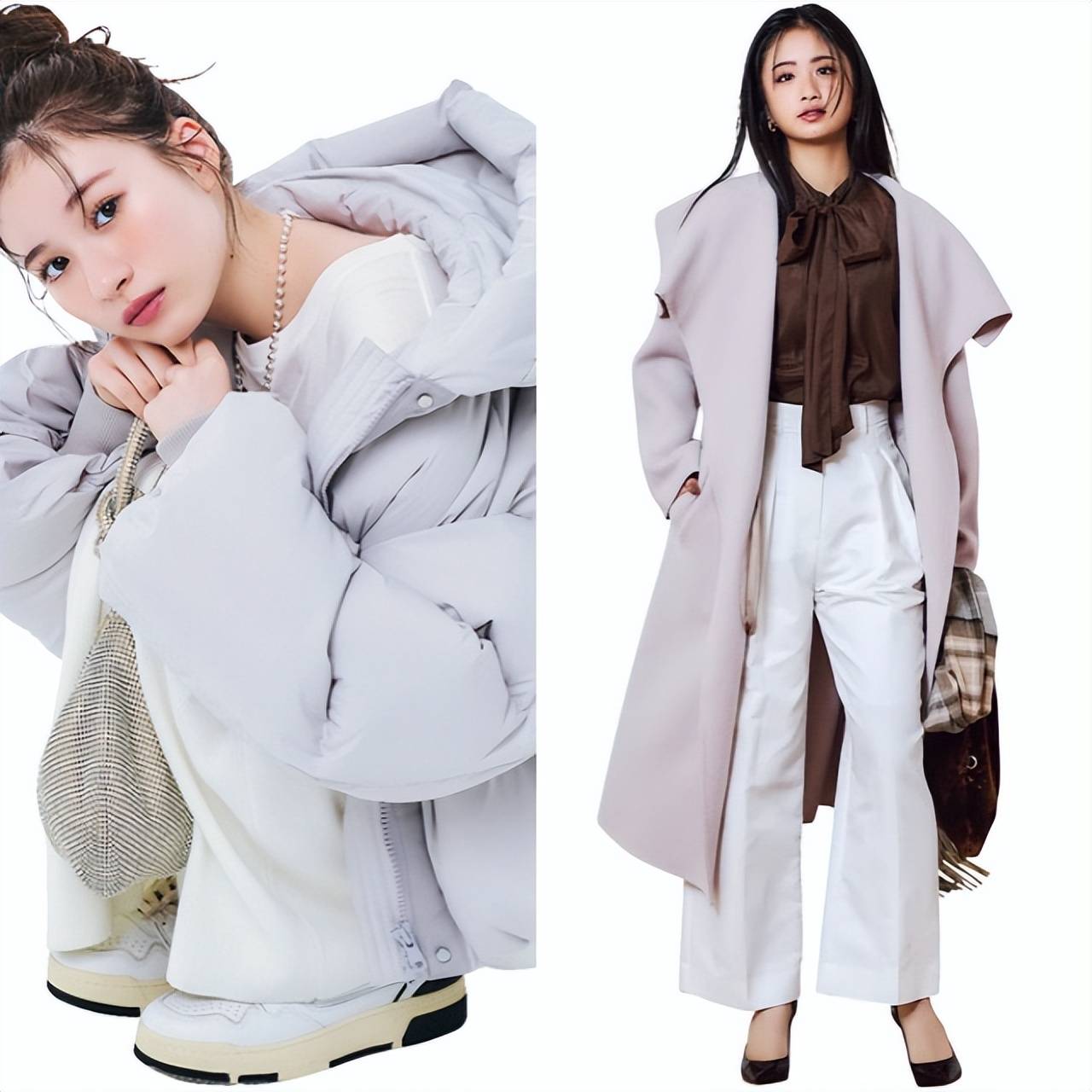 白裤子今年冬天又火起来，巨好搭，随便一穿就高级，信我 (图12)