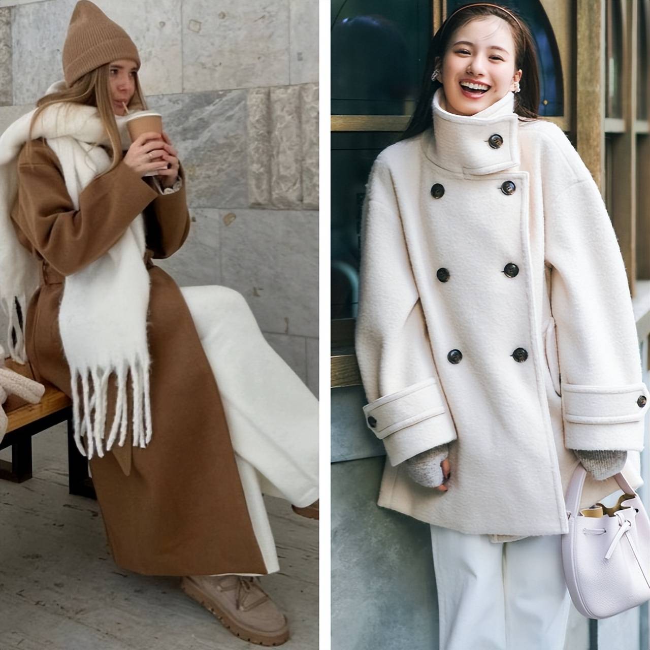 白裤子今年冬天又火起来，巨好搭，随便一穿就高级，信我 (图15)