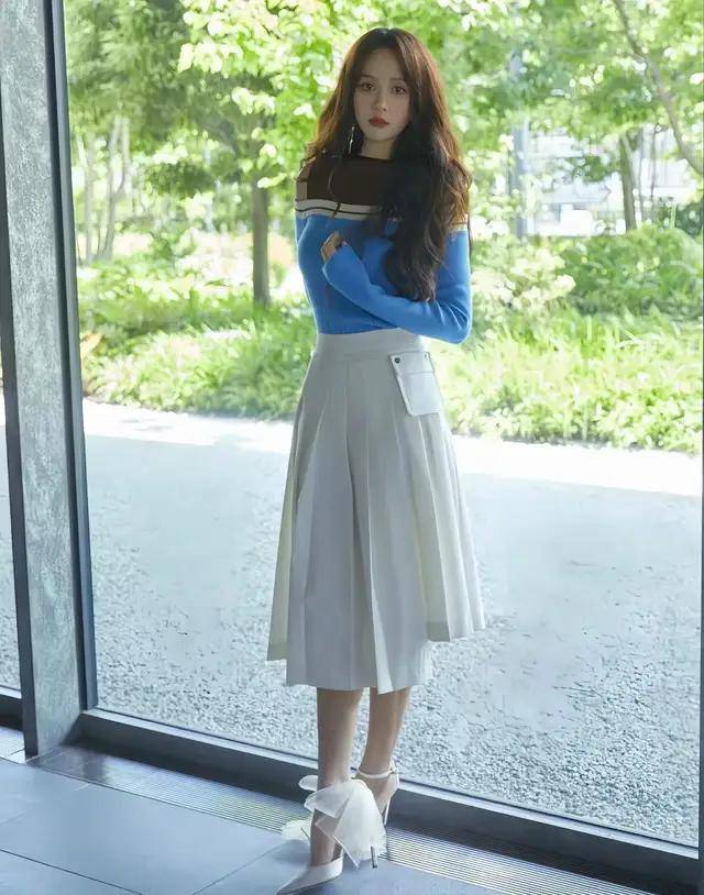 “陈乔恩”新穿法火出圈：新中式外套+半身裙，松弛洋气又减龄！(图15)