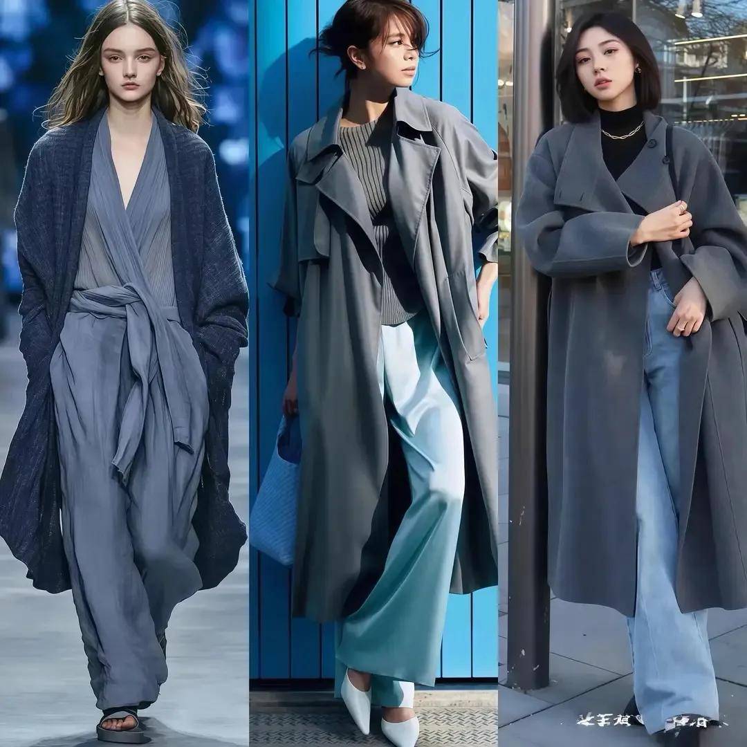 这才是“大衣”最聪明的穿法，搭裙子、长裤超洋气！谁见都夸好看 (图17)